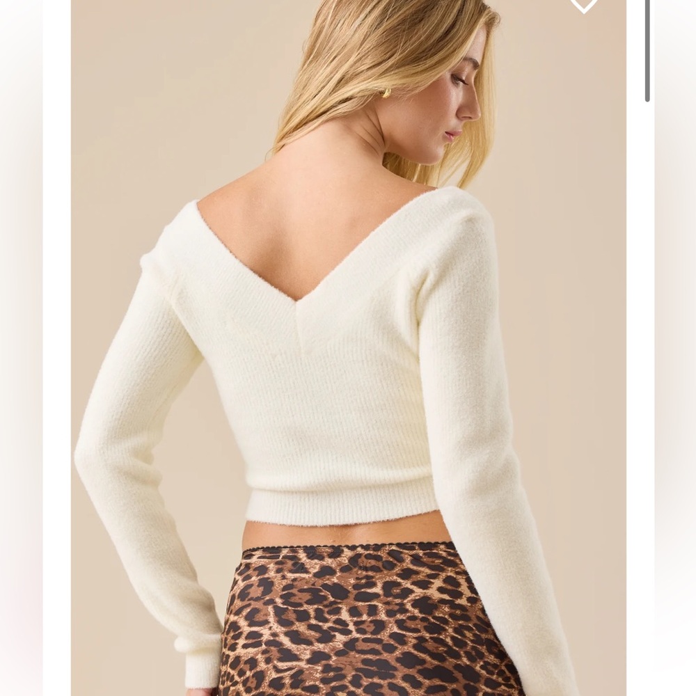 Double-V Sweater - Picture 2 of 6